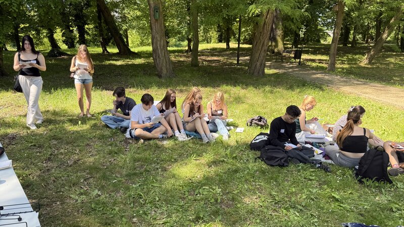 #YouthInDialogue_Kennenlernspaziergang (c) Piotr Firfas (10)