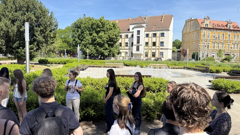 #YouthInDialogue_Kennenlernspaziergang (c) Piotr Firfas (3)